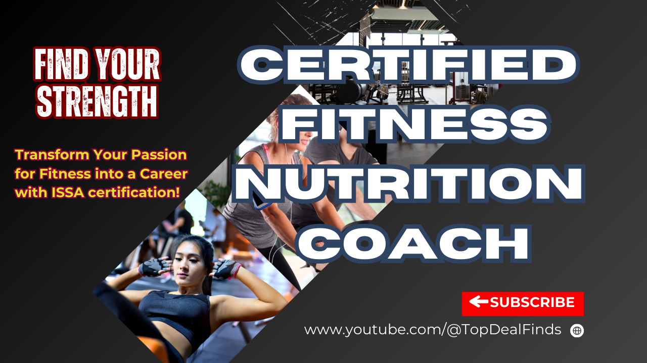 Become a certified fitness and nutrition coach with ISSA online course and professional certification program