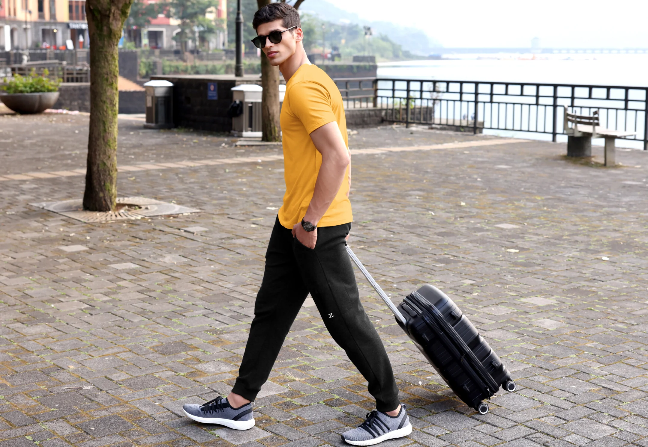 Willit activewear casual travel outfit comfortable walking style