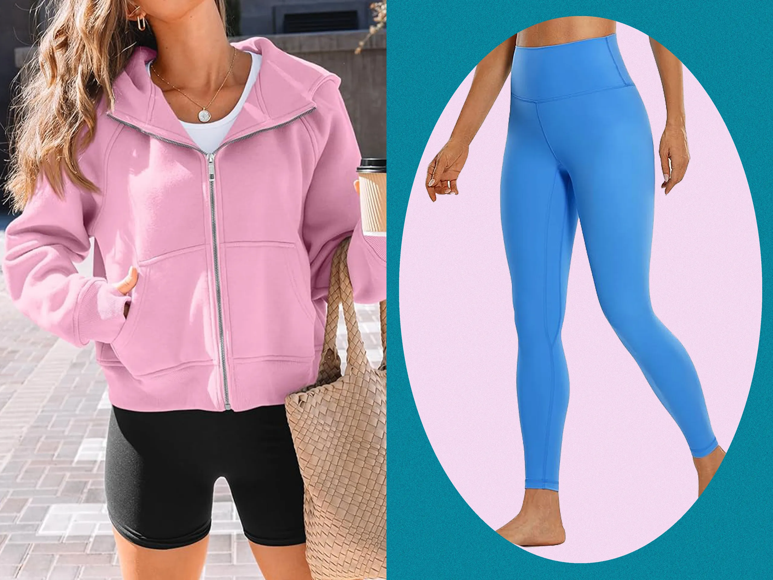 Willit women activewear set hoodie and leggings sporty outfit comfortable fitness wear
